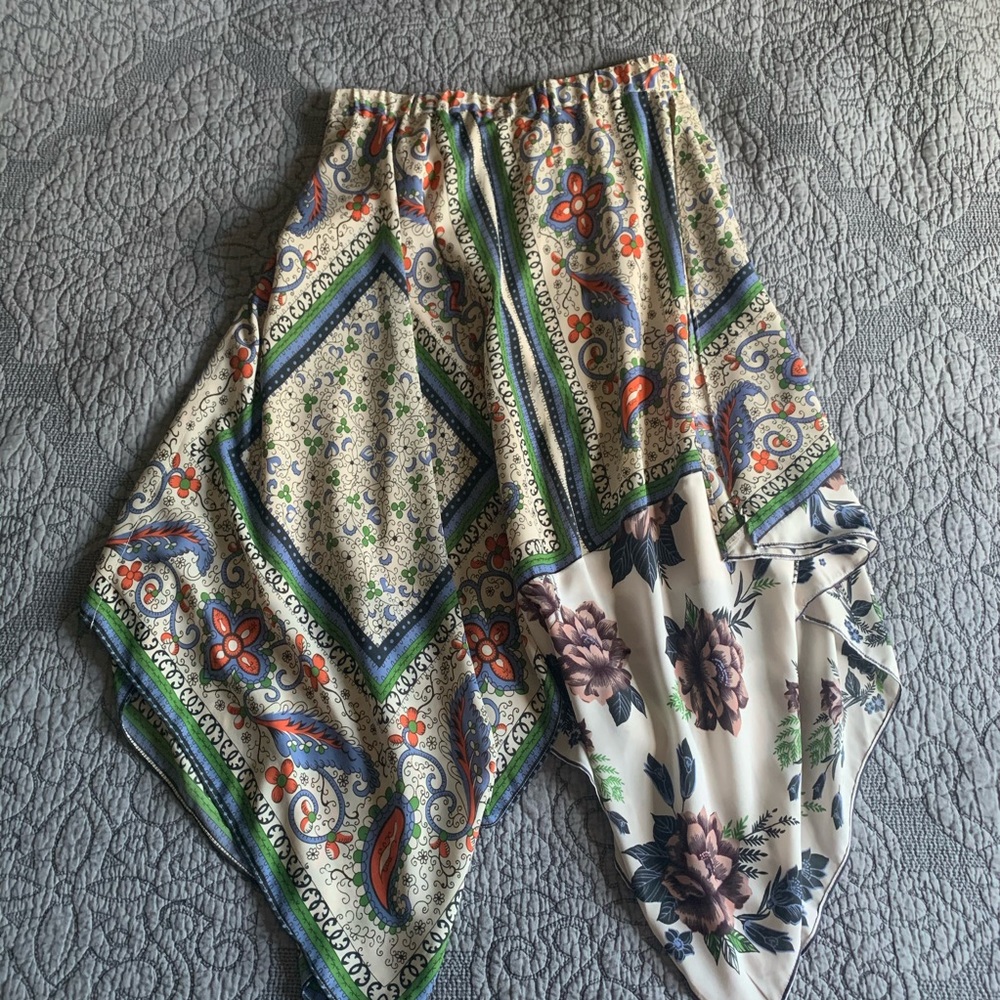 💙 Anthro Maeve kerchief skirt